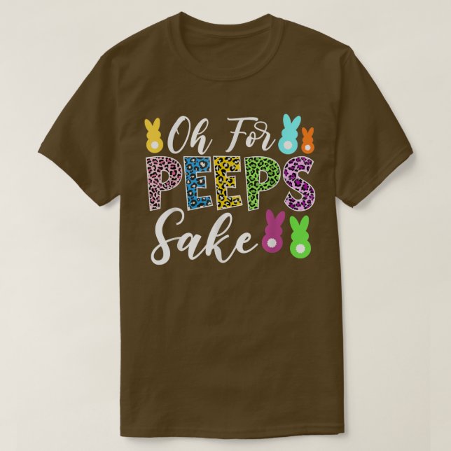Camiseta Cute Oh For Students Sake Easter Day Funny Teacher (Frente do Design)