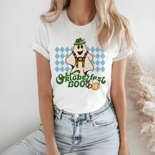 Camiseta Cute Oktoberfest Ghost Spooky Season Halloween T-S (Criador carregado)