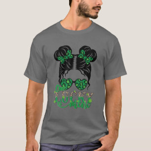 Camiseta Cute One Lucky Mini Mensageiro Bun Happy St Patric