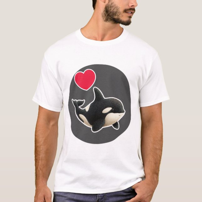 Camiseta Cute Orca (Frente)