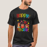 Camiseta Cute Owls Happy First Day Of 7th Grade Teacher Stu<br><div class="desc">Cute Owls Happy First Day Of 7th Grade Teacher Student Kid</div>