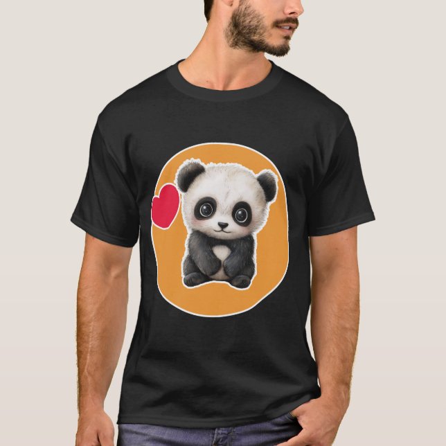 Camiseta Cute Panda (Frente)