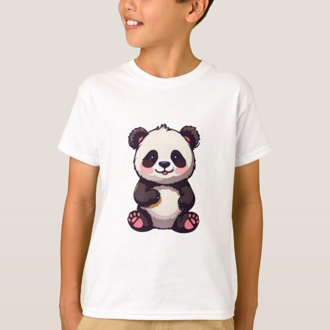 Camiseta Cute Panda (Frente)