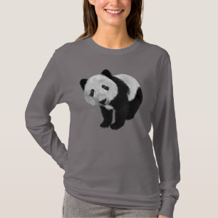 CAMISETA CUTE PANDA BEAR LADIS T-SHIRTS