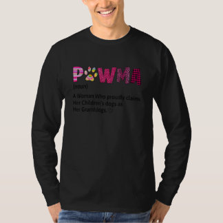 Camiseta Cute Pawma Mom Claims Children's Dogs As Her Own D