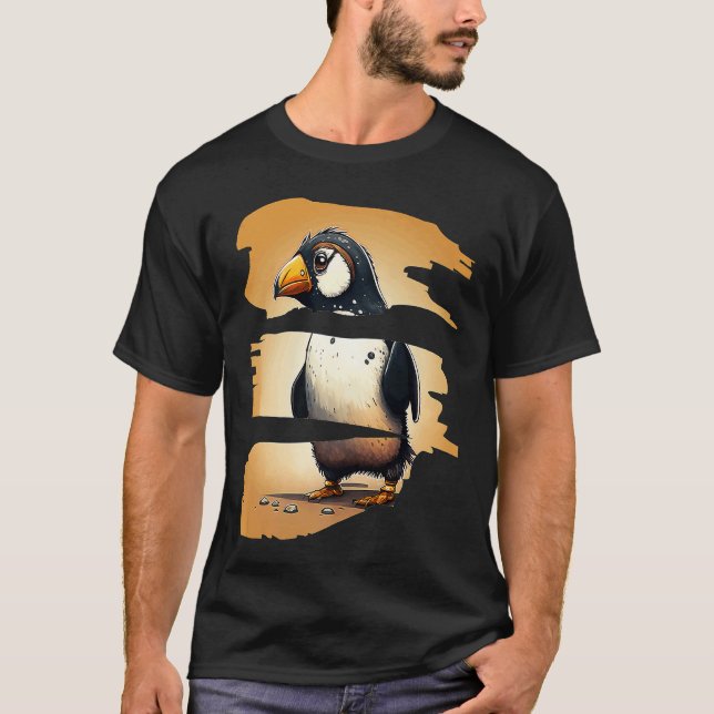 Camiseta Cute Penguin (Frente)