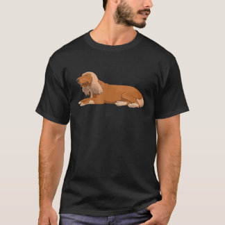 Camiseta Cute Pet Owner Cocker Spaniel - Cão Mãe ou Cão Lov
