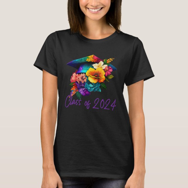Camiseta Cute PhD Graduation 2024 Doctorate Degree Psycholo (Frente)