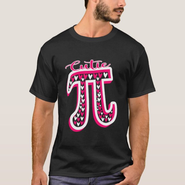 Camiseta Cute Pi Day Math Day Teacher Women girls Cutie Pi  (Frente)