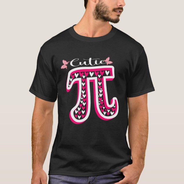 Camiseta Cute Pi Valentines Day Pi Day Math Day Teacher Wom (Frente)