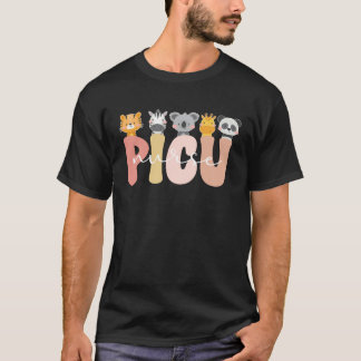 Camiseta Cute PICU Nurse Pediatric Intensive Care Unit