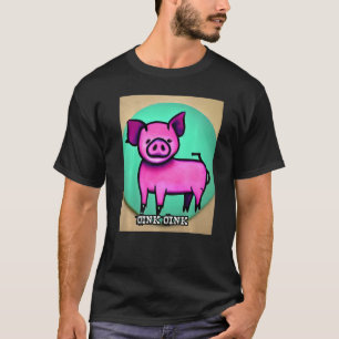 Camiseta Cute Pig Piggie Oink Oink  41