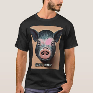 Camiseta Cute Pig Piggie Oink Oink 60