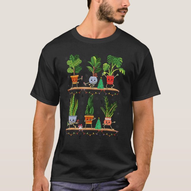 Camiseta Cute Plant  Florist Gardener Farmer Plants Women (Frente)
