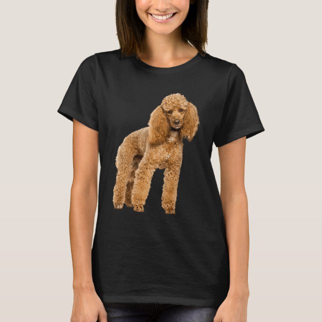 Camiseta Cute poodle (Frente)