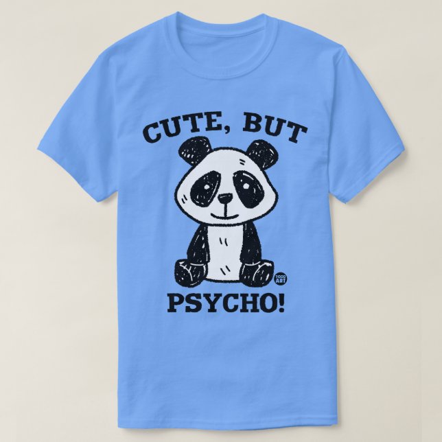 CAMISETA CUTE PSYCHO (Frente do Design)