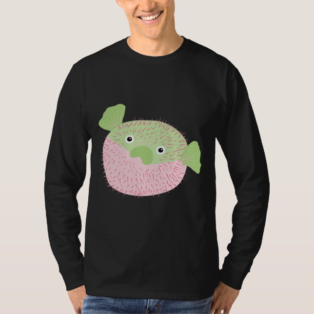 Camiseta Cute Pufferfish 589 (Frente)