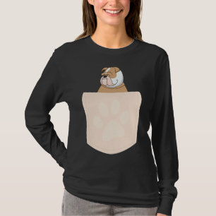 Camiseta Cute Pug in Pocket Essential T-Shirt 939