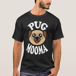 Camiseta Cute Pug Mooma
