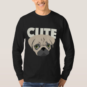 Camiseta Cute Pug - Pug Mãe. Pug Pai, Pug Lover Essential