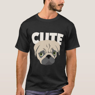 Camiseta Cute Pug - Pug Mãe. Pug Pai, Pug Lover Essential 