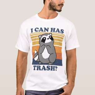 Camiseta Cute Raccoon, Posso Ter Um Memória Engraçado De Li
