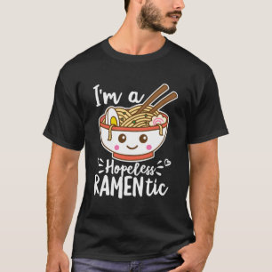 Camiseta Cute Ramentic Kawaii Ramen Noodles Engraçado