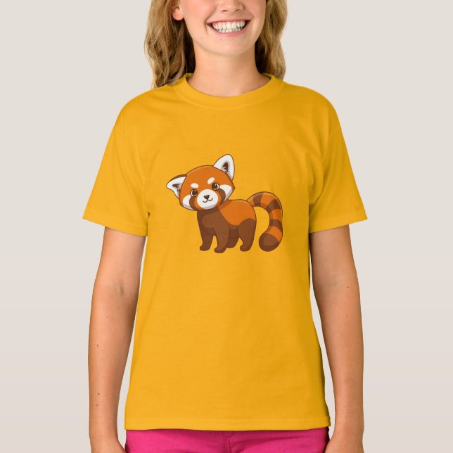 Camiseta Cute Red Panda (Frente)