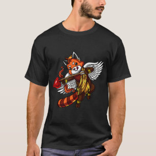 Camiseta Cute Red Panda Bear Cupido