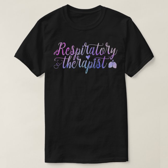 Camiseta Cute Respiratory Therapist Premium  (Frente do Design)