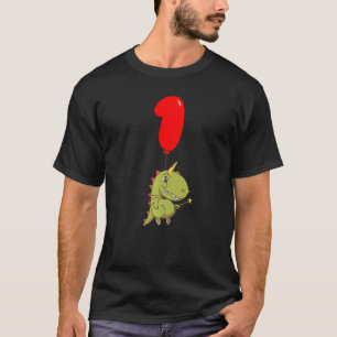 Camiseta Cute Rex Fairy Fairy primeiro aniversario Kids - P