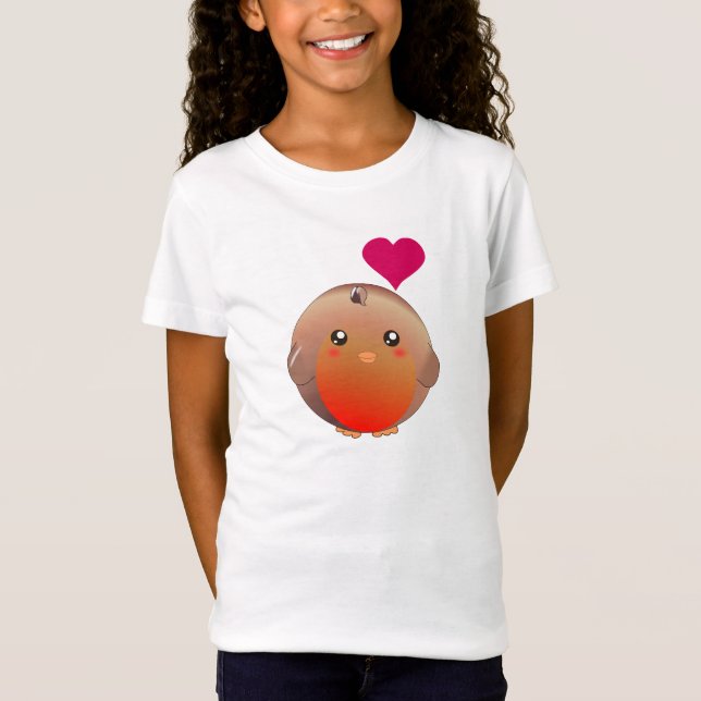 Camiseta Cute Robin Bird (Frente)