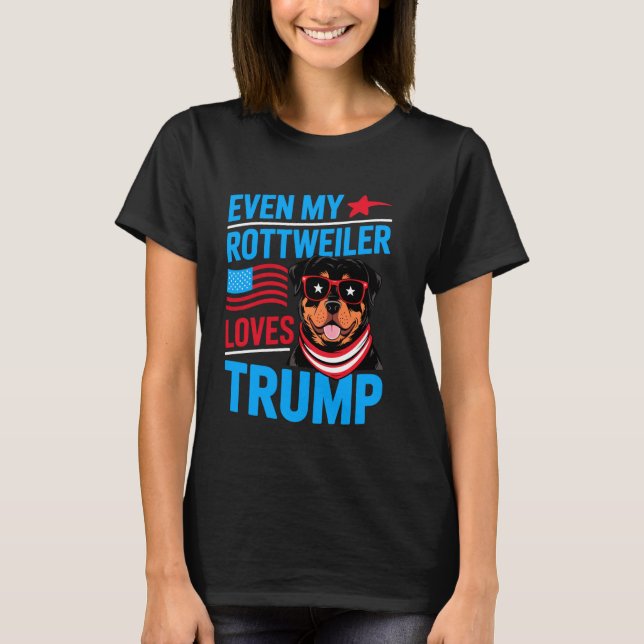 Camiseta Cute Rottweiler dog owner tee women mom mama rotti (Frente)