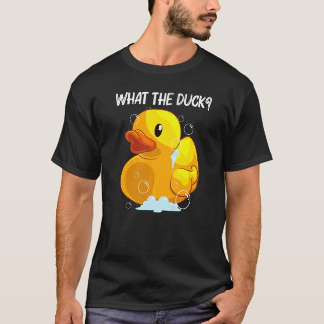 Camiseta Cute Rubber Duck For Men Women Kids Rubber Duckie (Frente)