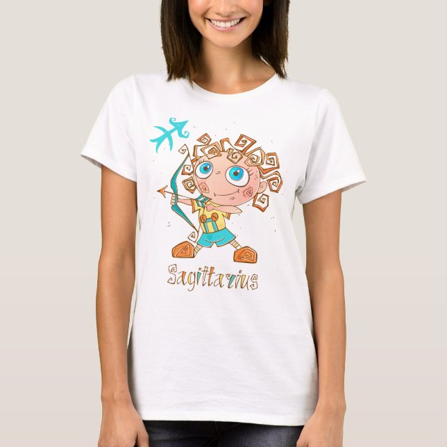 Camiseta Cute Sagittarius (Frente)
