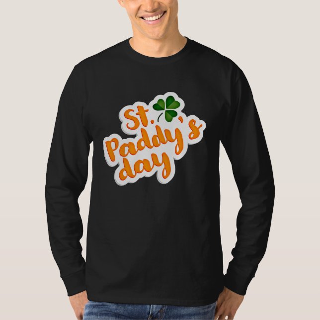 Camiseta Cute Saint Patricks Day Clothing Stylish St Patric (Frente)