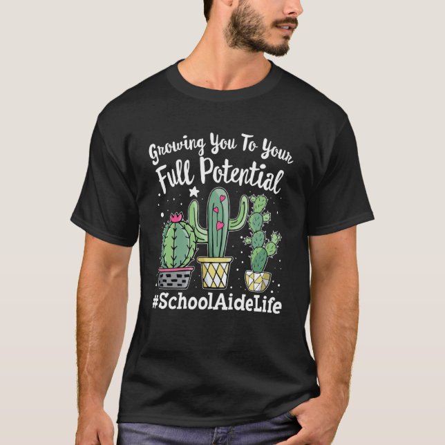 Camiseta Cute School Aide Life Squad Appreciation Week back (Frente)