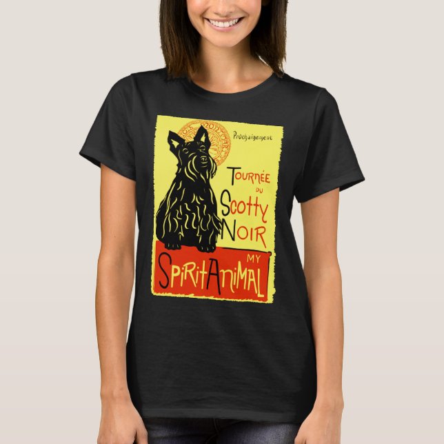 Camiseta Cute Scotty Highland Scottish Terrier Dog Scottie (Frente)