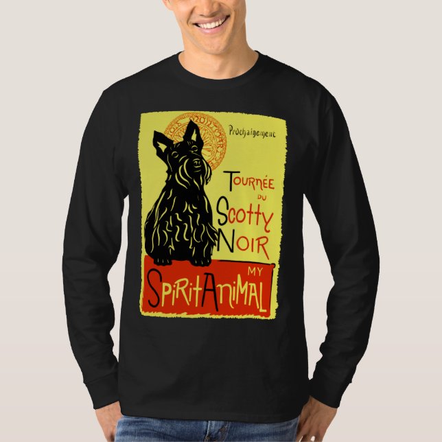 Camiseta Cute Scotty Highland Scottish Terrier Dog Scottie (Frente)