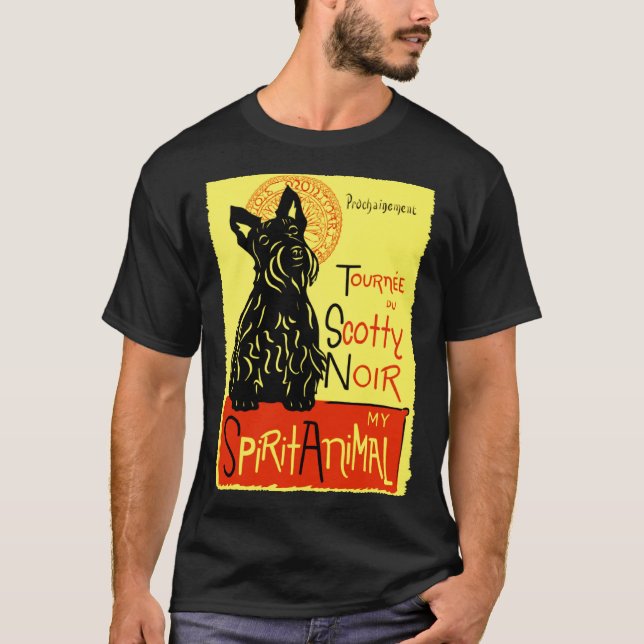 Camiseta Cute Scotty Highland Scottish Terrier Dog Scottie (Frente)