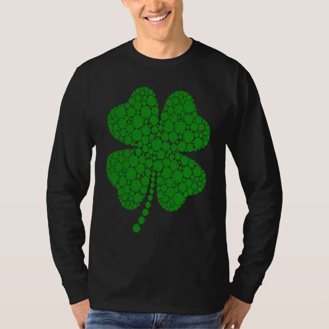 Camiseta Cute Shamrock C Apple Teacher Student St Patrick's (Frente)