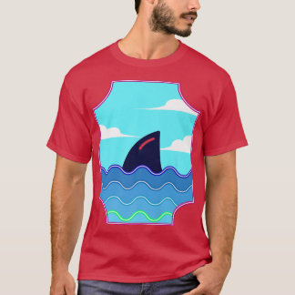 Camiseta Cute Shark Fin for Shark Lovers