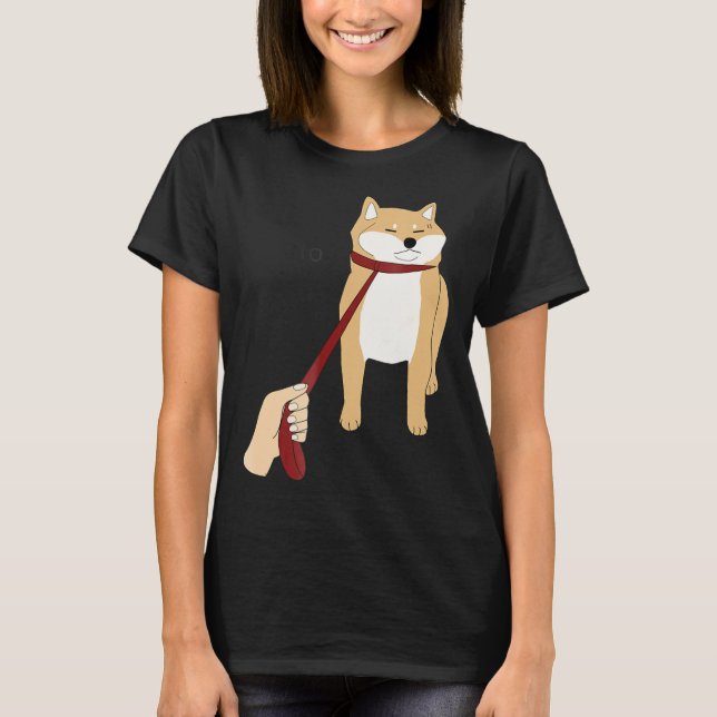 Camiseta Cute Shiba Inu Nope - Doge Meme (Frente)