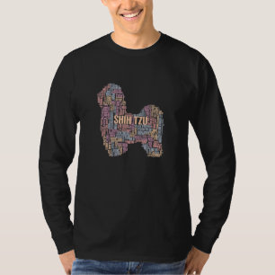 Camiseta Cute Shih Tzu Cachorro Cachorro Não Compre Adotar