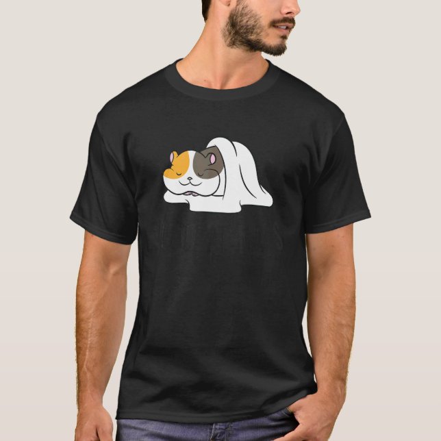 Camiseta Cute Sleeping Hamster Good At Naps  Hamster (Frente)