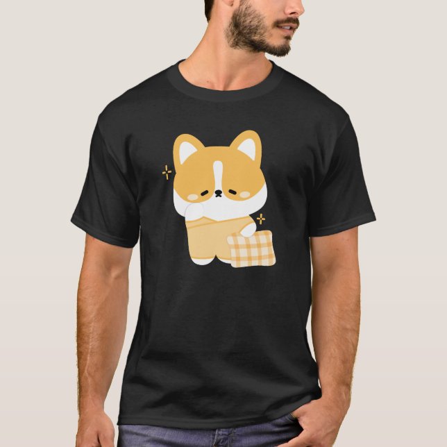 Camiseta Cute Sleepy Corg (Frente)