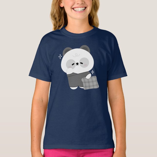 Camiseta Cute Sleepy Panda (Frente)