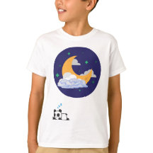 Cute Sleepy Panda Baby T-Shirt