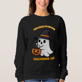 Camiseta Cute Spook | Fantasma Kawaii Minimalista