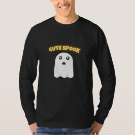 Camiseta Cute Spook | Fantasma Kawaii Minimalista